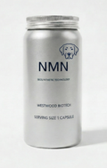 NMN Longevity Formula for Large Dogs | β-NMN 200mg + CoQ10 + Resveratrol | 90 Capsules