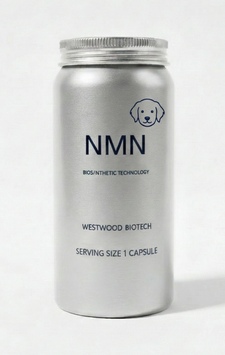 Pet NMN Longevity Formula | β-NMN 150mg + CoQ10 + Resveratrol | 90 Capsules